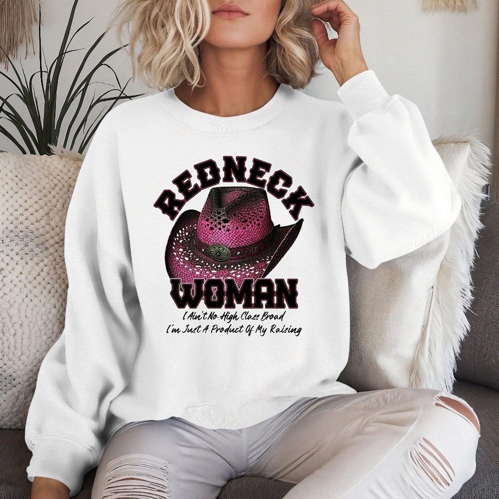 Redneck Woman Crewneck Sweatshirt